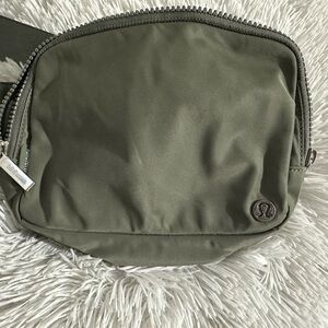 lululemon athletica large Olive Green belt Bag